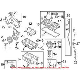 Audi Engine Oil Filter Housing 03N115389A - Genuine VW/Audi